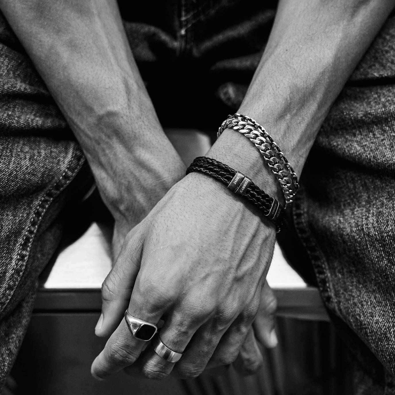 Bracelets on Hands