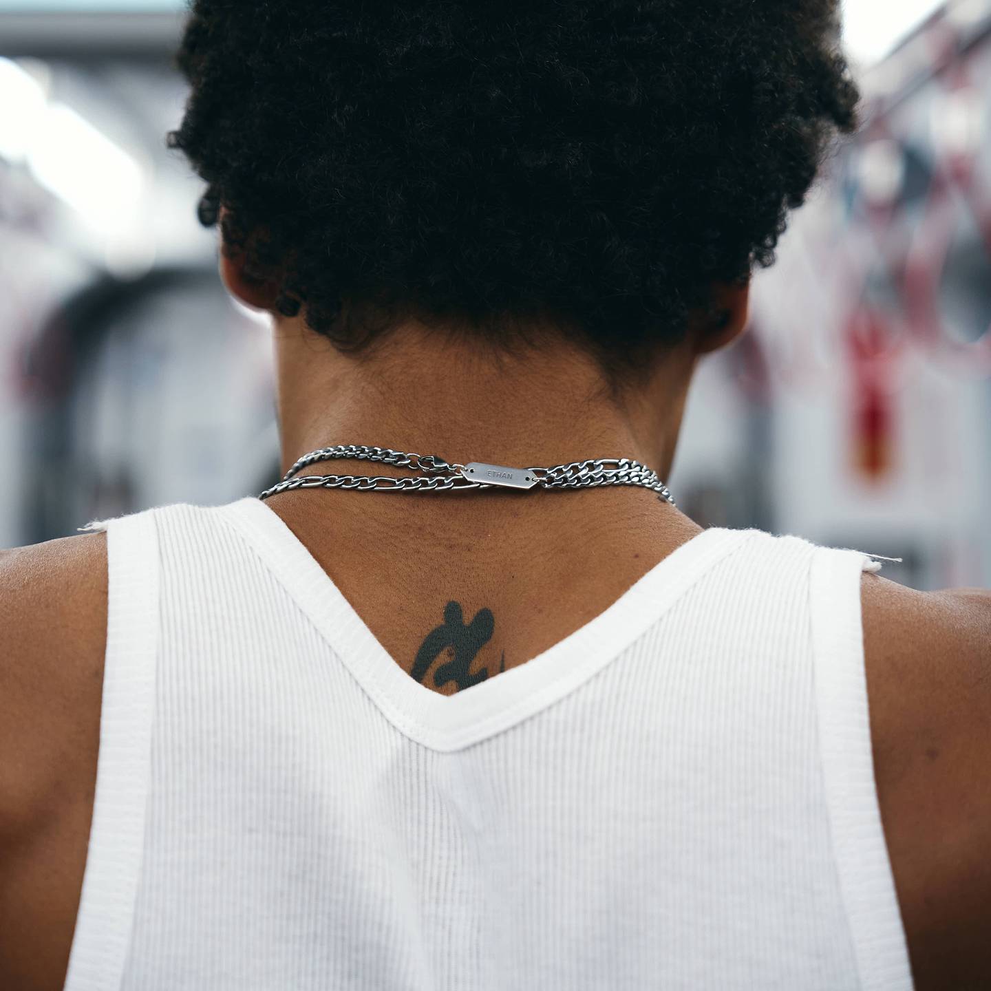 Necklace on the Back