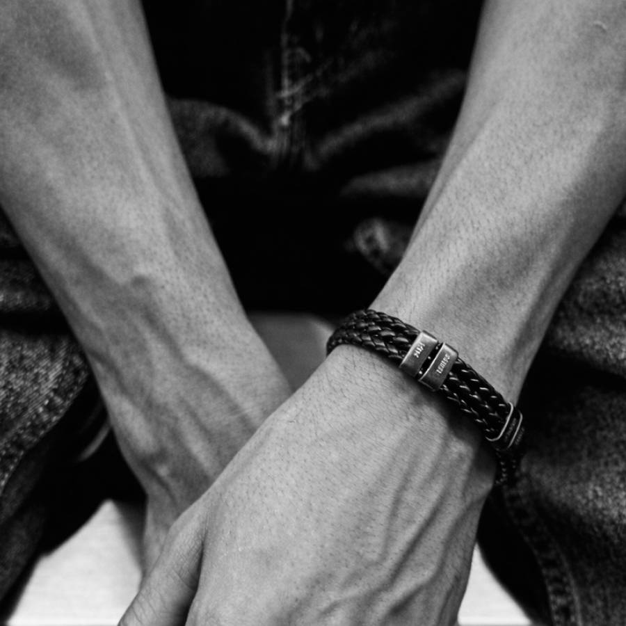 leather jewelry for men