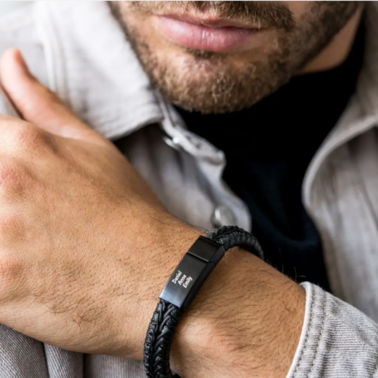 leather bracelet for men