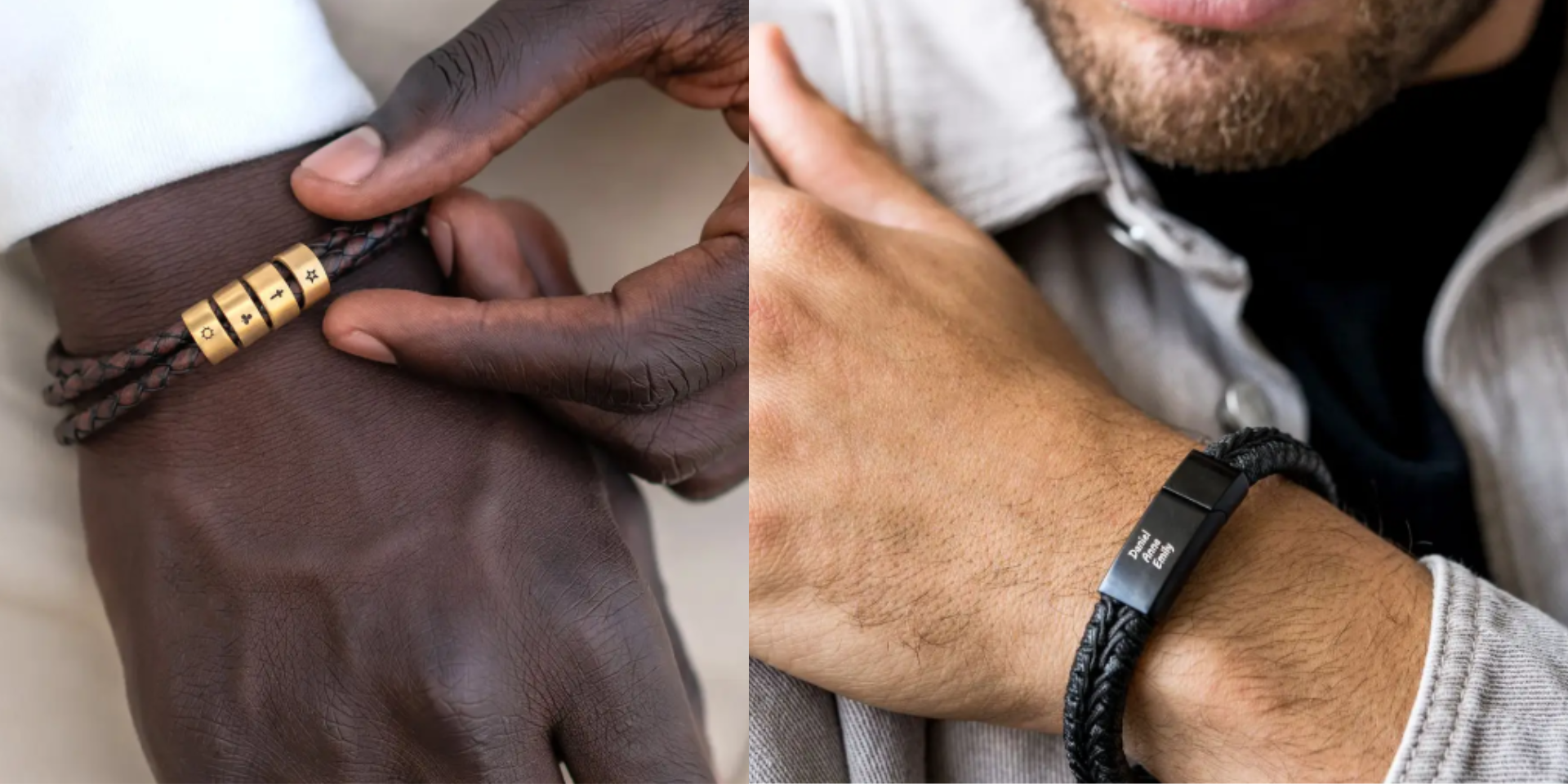 leather bracelet for men