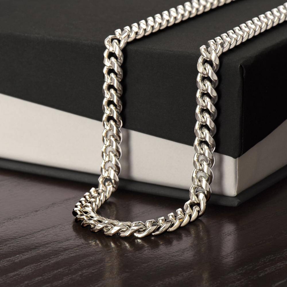Cuban Link Chain - Stainless Steel-2 product photo