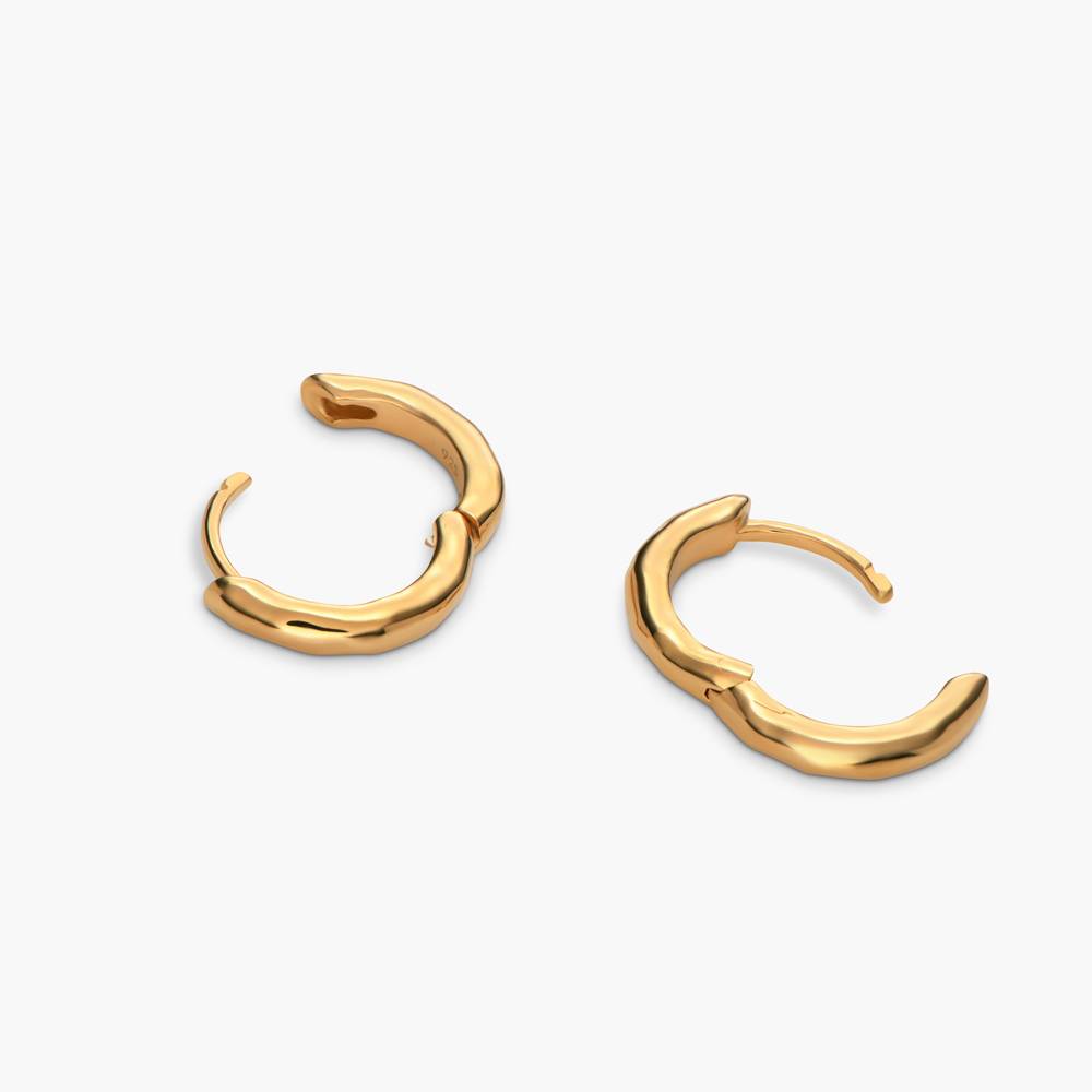 Small Gold Classic Hoop Earrings-3 Small Gold Classic Hoop Earrings-3 product photo
